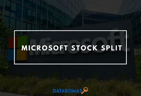 microsoft stock split news